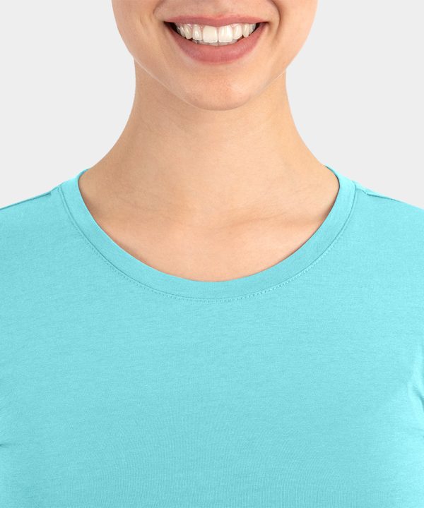 Women's Long Sleeve Underscrub Tee | 6909 - Image 3
