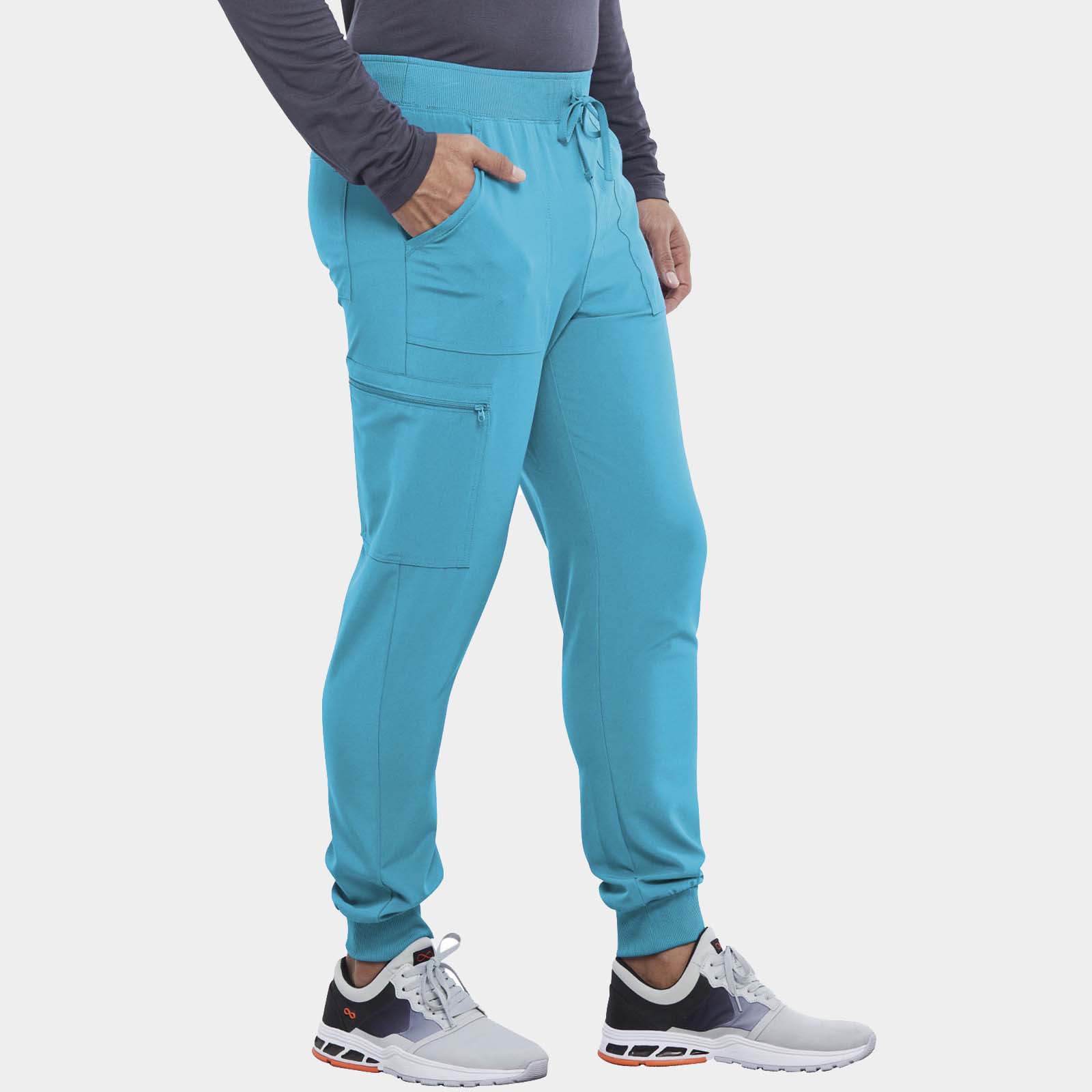 Men's Mid Rise Jogger Short Length | CKA189S - Image 3