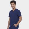 Men's Tuckable V-Neck Top | CKA689 - Thumbnail Image 2