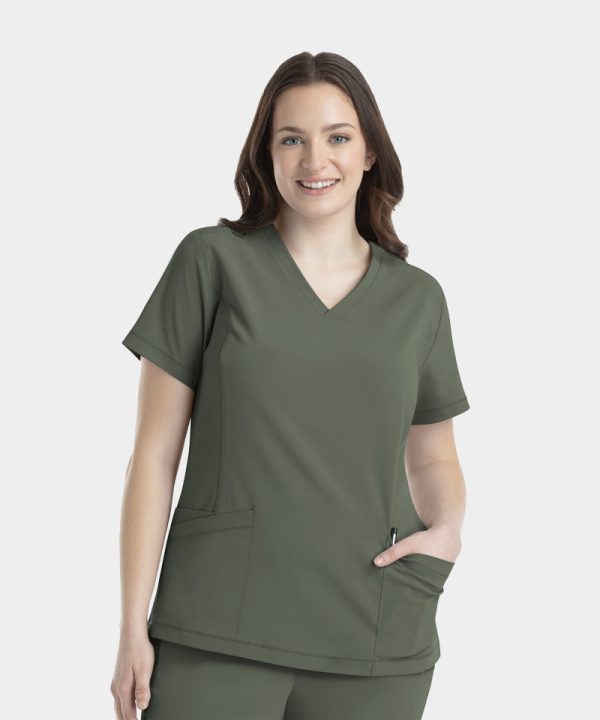 Women's V-Neck Top | 4801