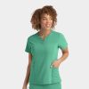 Women's Notched Neck Top | 4802 - Thumbnail Image 1
