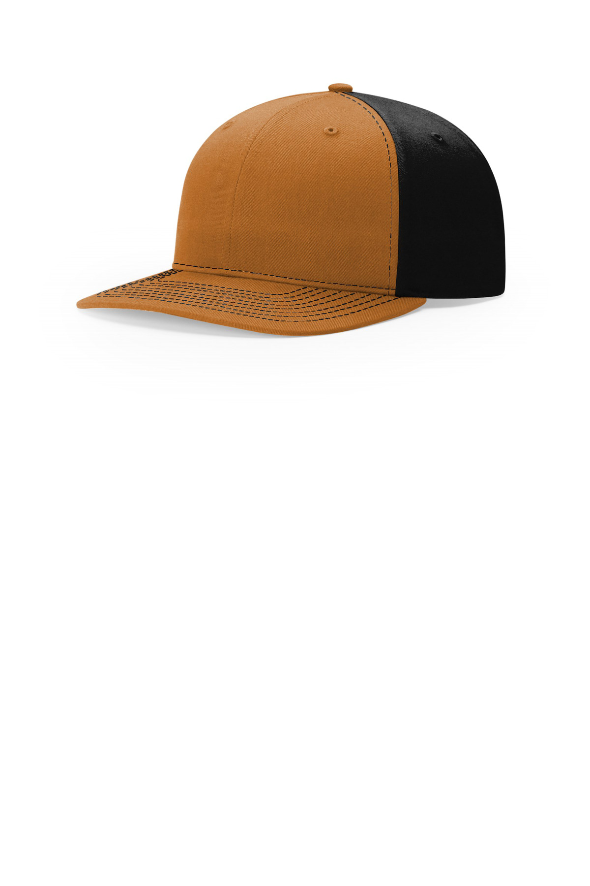 312_caramelblack_hat_detail