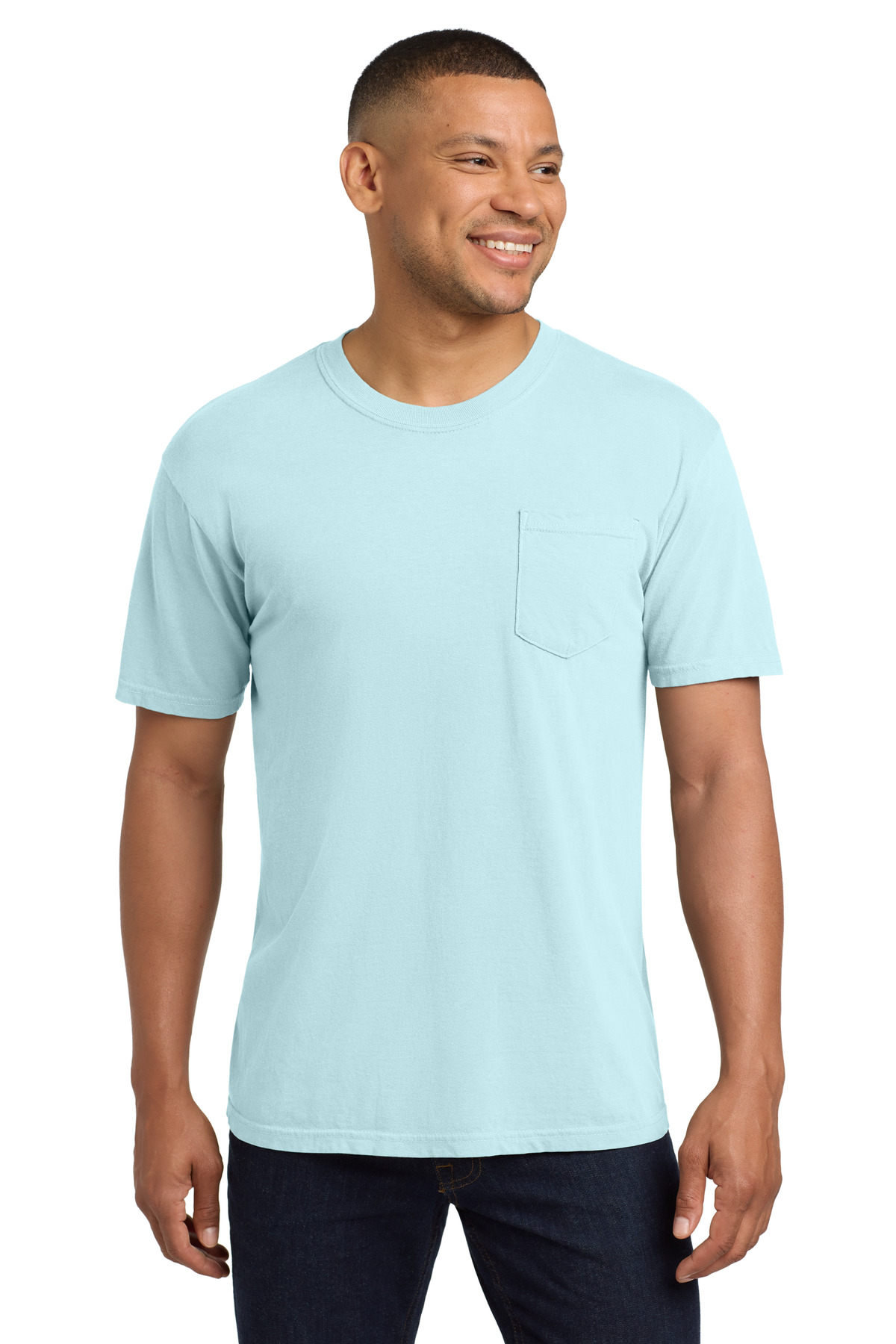 6030_chambray_model_front