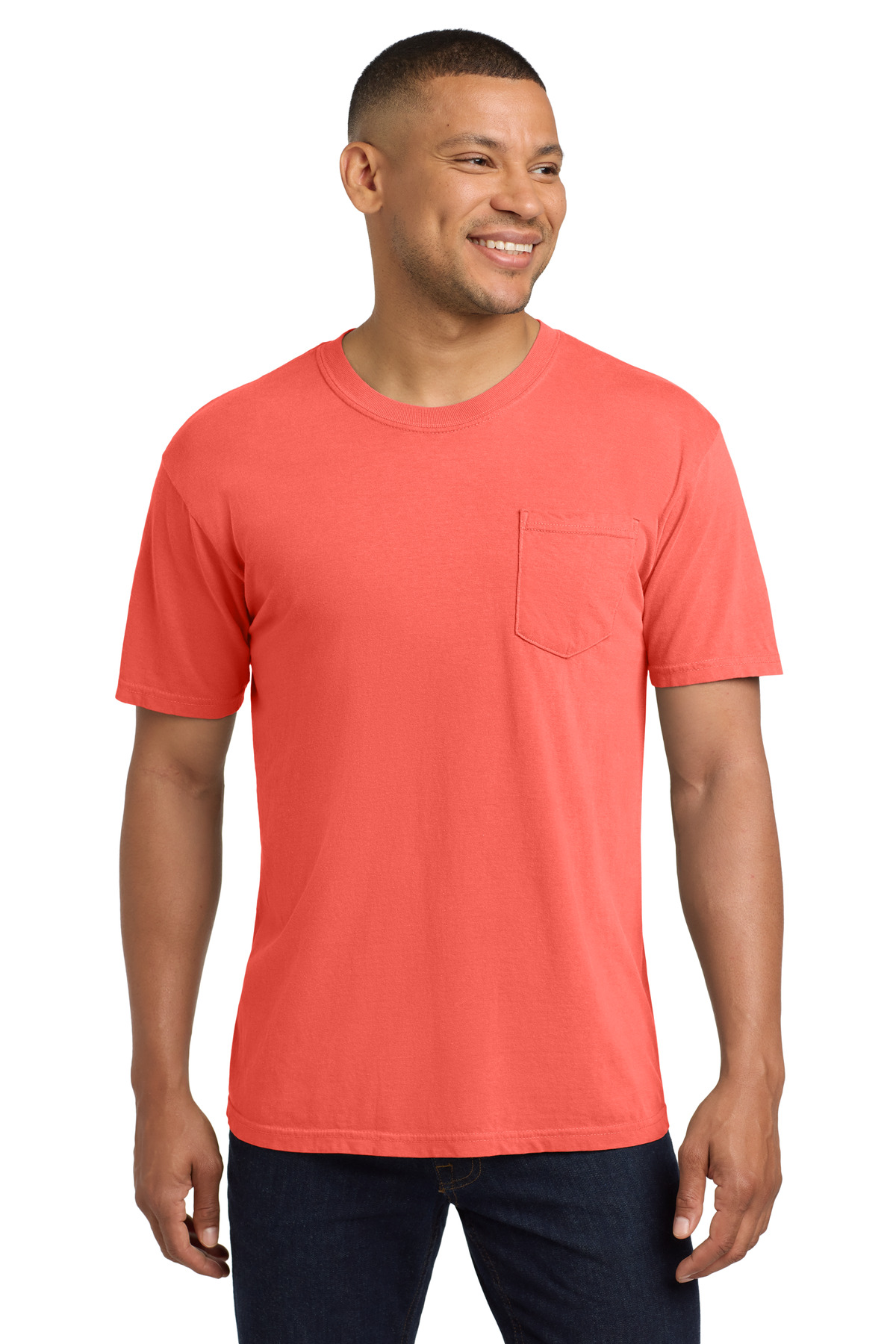 6030_neonredorange_model_front
