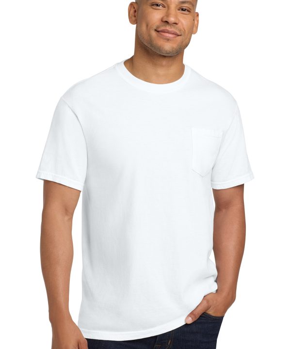 COMFORT COLORS ® Heavyweight Ring Spun Pocket Tee. 6030