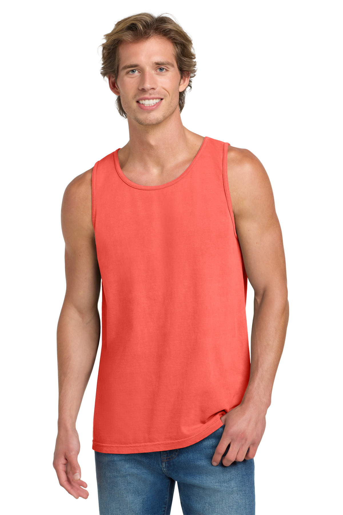 9360_neonredorange_model_front