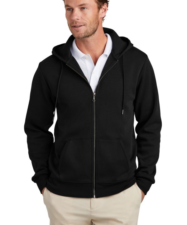 Brooks Brothers ®  Double-Knit Full-Zip Hoodie BB18208