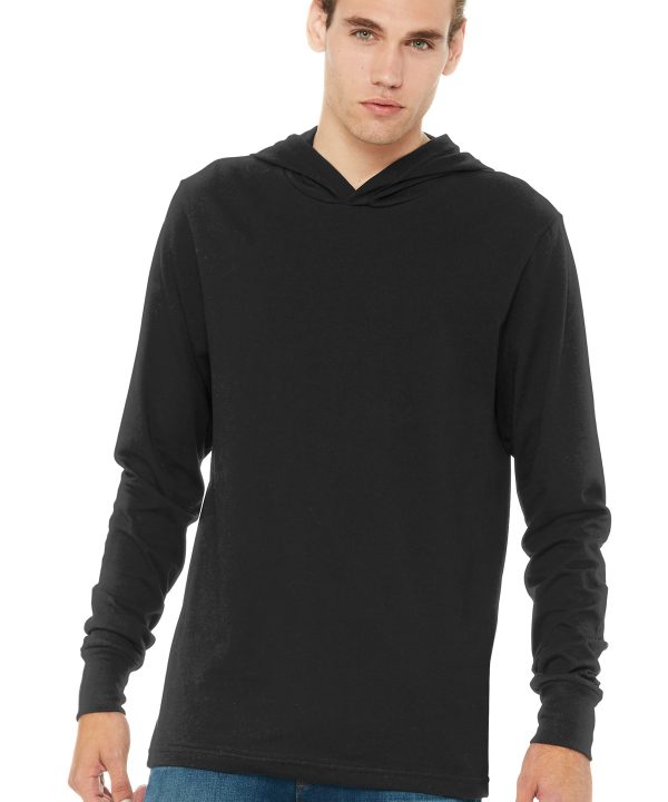 BELLA+CANVAS ® Unisex Jersey Long Sleeve Hoodie. BC3512