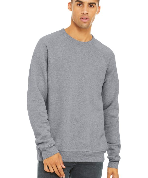 BELLA+CANVAS ® Unisex Sponge Fleece Raglan Sweatshirt. BC3901