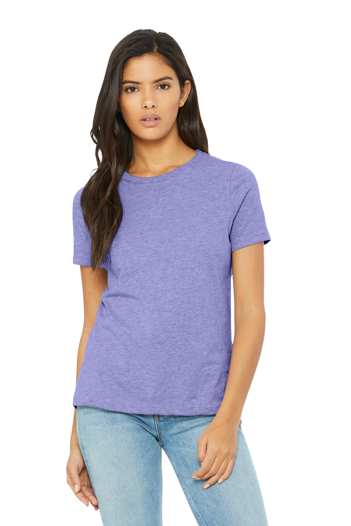 BC6400CVC_heatherdarklavender_model_front