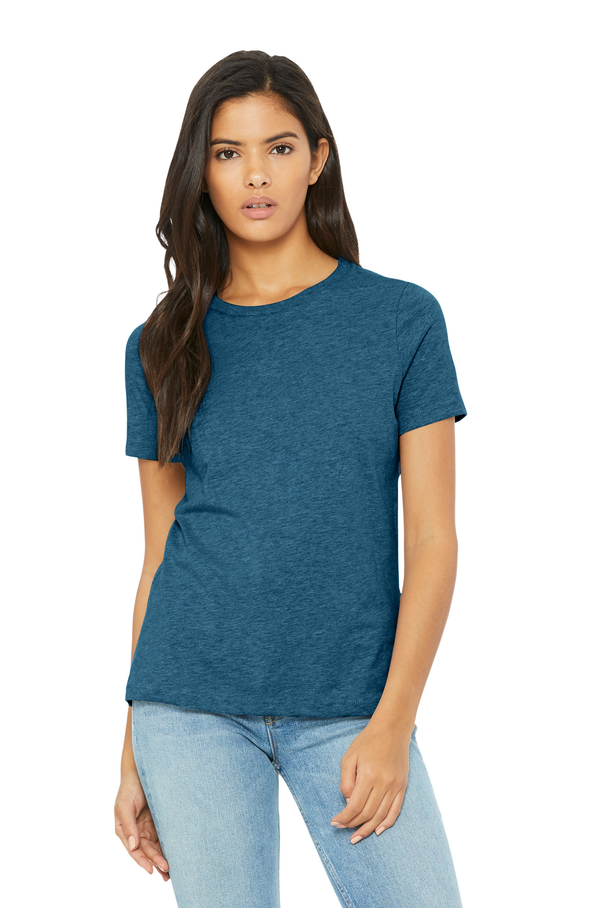 BC6400CVC_heatherdeepteal_model_front