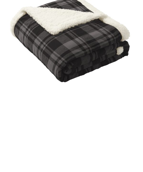 Port Authority  ®  Flannel Sherpa Blanket. BP43