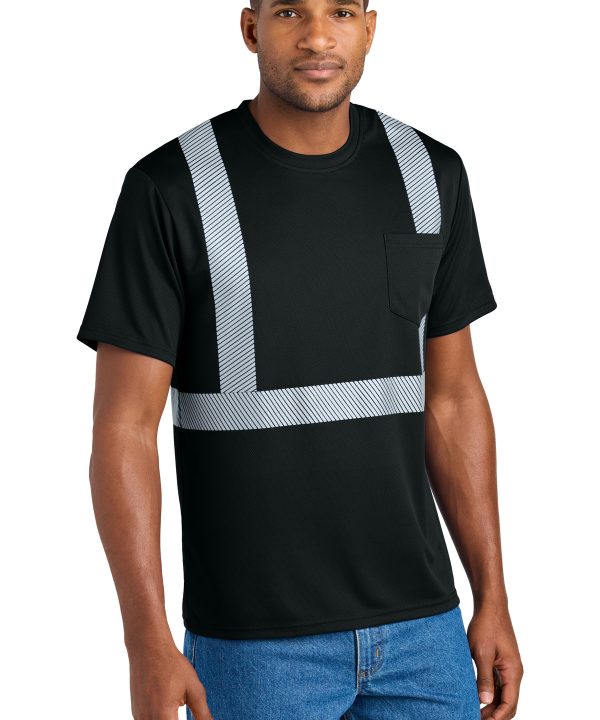 CornerStone ®  Enhanced Visibility Segmented Tape Tee CS206