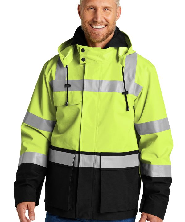 CornerStone ® ANSI 107 Class 3 Waterproof Ripstop 3-In-1 Parka CSJ502