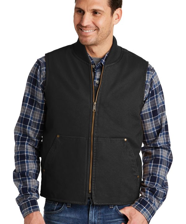 CornerStone ®  Washed Duck Cloth Vest. CSV40