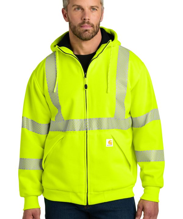 Carhartt ®  ANSI 107 Class 3 Lined Full-Zip Sweatshirt CT104988