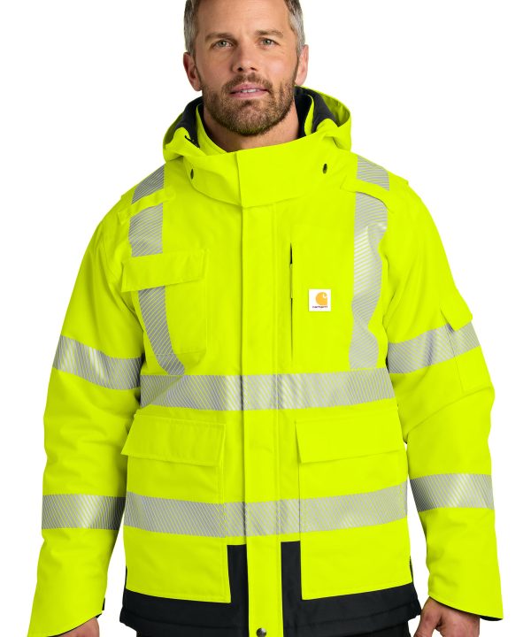 Carhartt ®  ANSI 107 Class 3 Waterproof Heavyweight Insulated Jacket CT106694