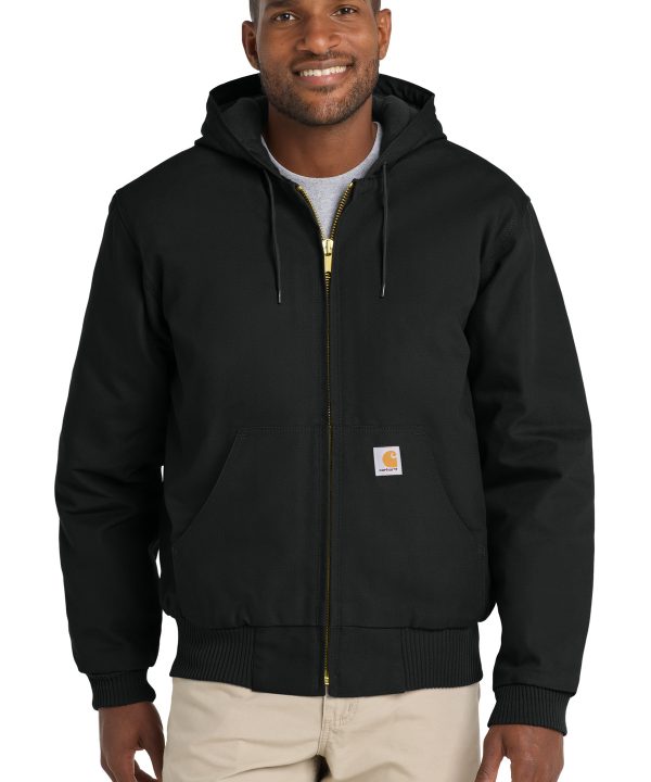 Carhartt  ®  Tall Quilted-Flannel-Lined Duck Active Jac. CTT106677