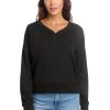 District ®  Women's Perfect Tri ®  Fleece V-Neck Sweatshirt DT1312