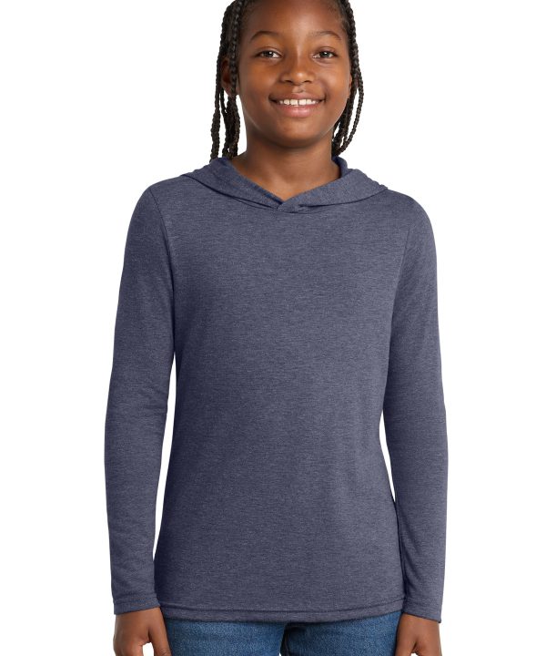 District ® Youth Perfect Tri ® Long Sleeve Hoodie DT139Y