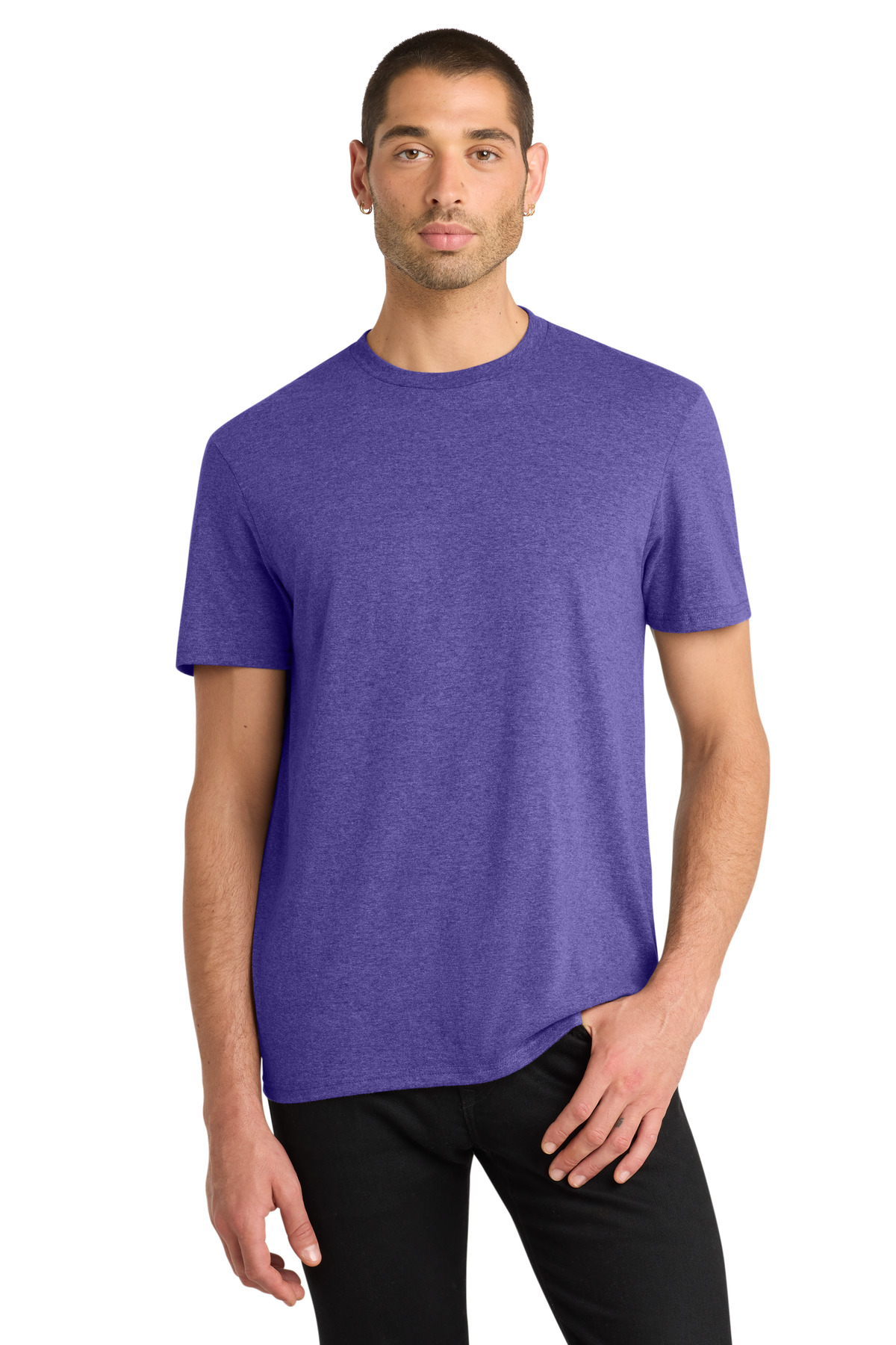 DT6000_heatheredpurple_model_front