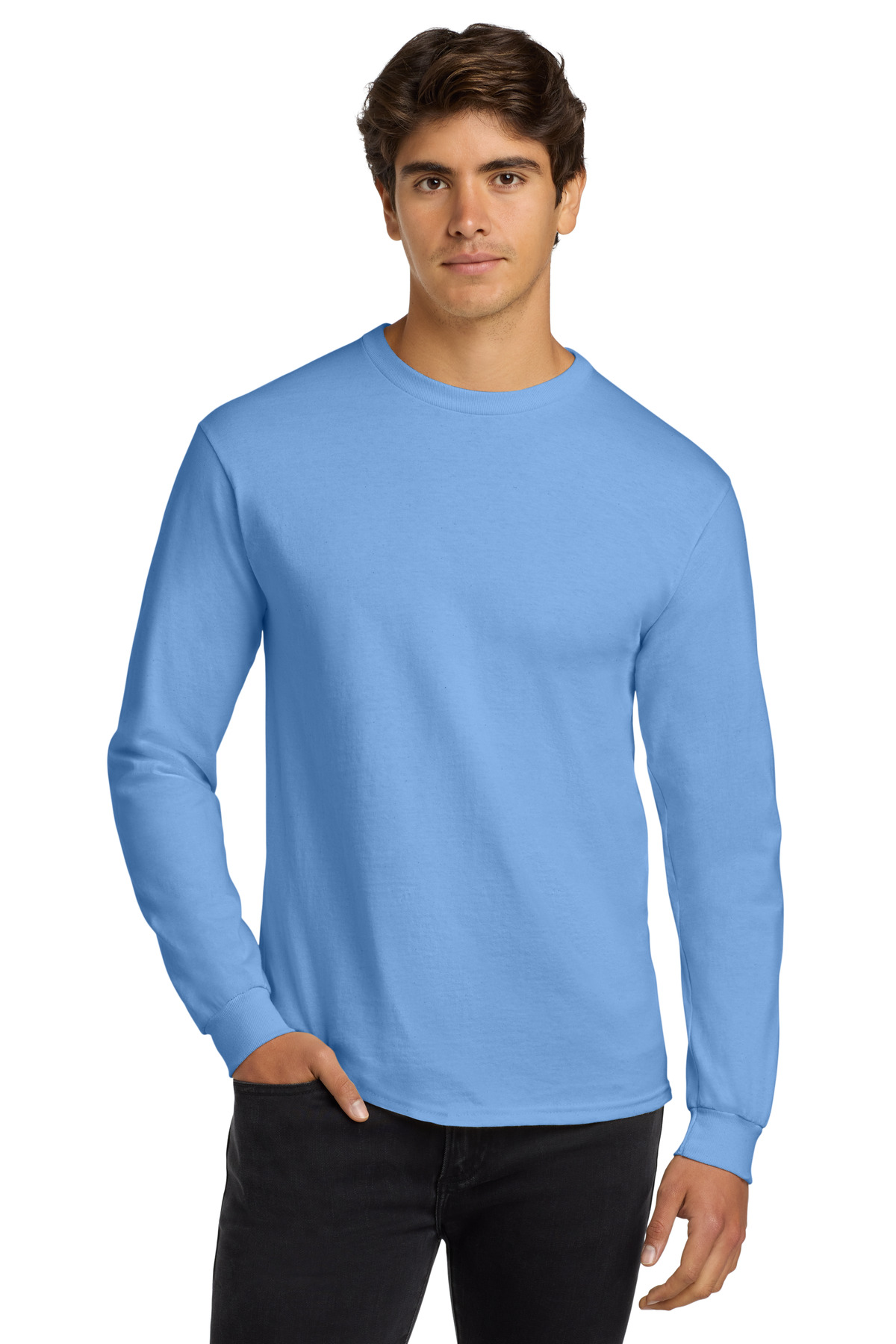 G2400_carolinablue_model_front