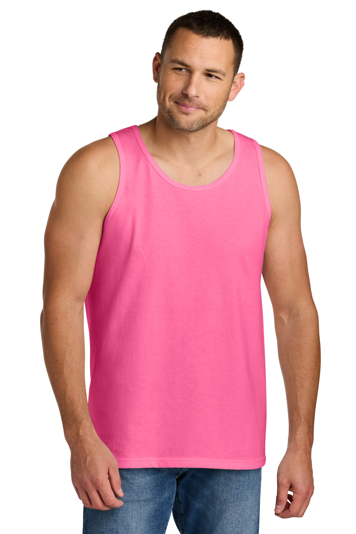 G5200_safetypink_model_front