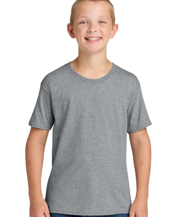 Jerzees Ultimate   Youth Ring Spun T-Shirt IC46B