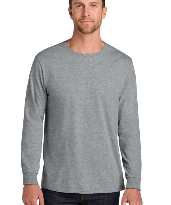 Jerzees Ultimate   Unisex Ring Spun Long Sleeve T-Shirt IC46L