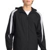 Sport-Tek ®  Fleece-Lined Colorblock Jacket. JST81