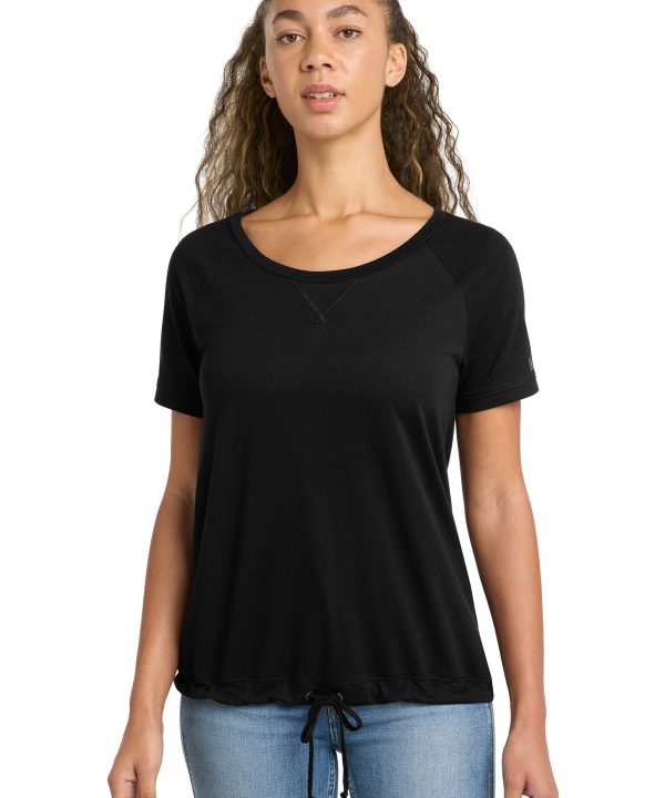 New Era ® Women's Tri-Blend Performance Cinch Tee. LNEA133