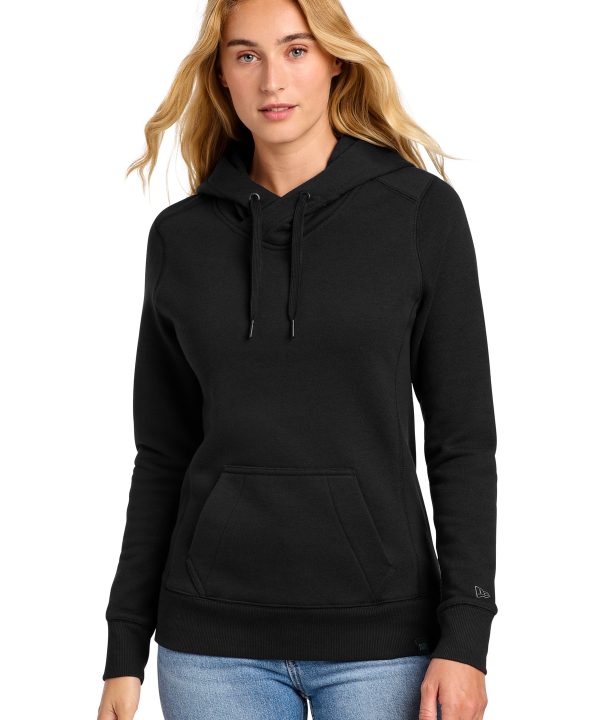 New Era  ®  Women's French Terry Pullover Hoodie. LNEA500