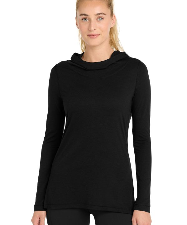 Sport-Tek ® Women's PosiCharge ® Tri-Blend Wicking Long Sleeve Hoodie LST406