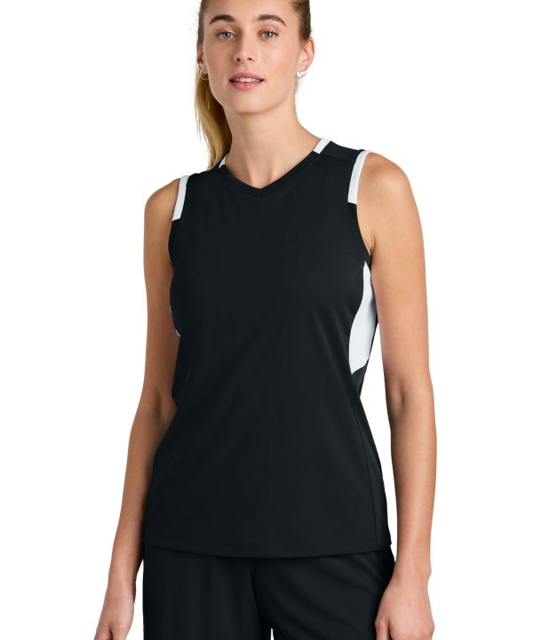 Sport-Tek ®  Women's Club Sleeveless V-Neck LST441