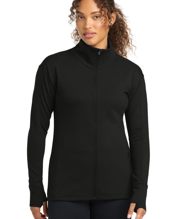 Sport-Tek ®  Women's Sport-Wick ®  Flex Fleece Full-Zip. LST560