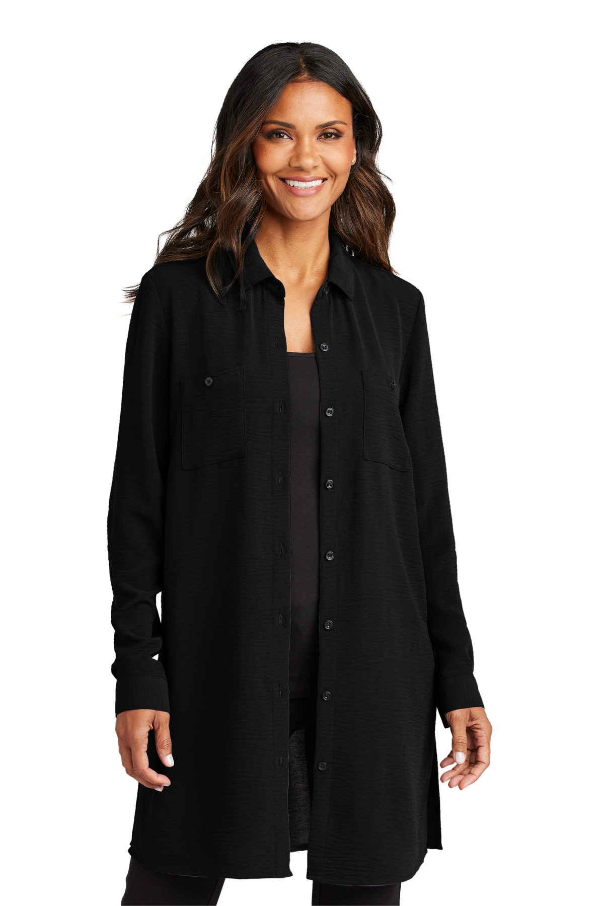 LW715_DEEPBLACK_Model_Front