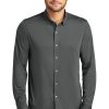 Mercer+Mettle ®  Stretch Jersey Long Sleeve Shirt MM1018