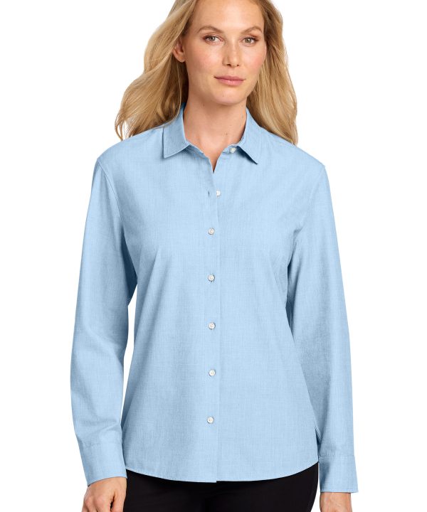 Mercer+Mettle ®  Women's Long Sleeve Stretch Woven Shirt MM2001