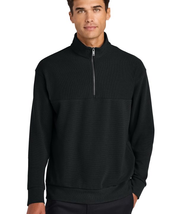 Mercer+Mettle ®  Linear Texture 1/4-Zip MM3040
