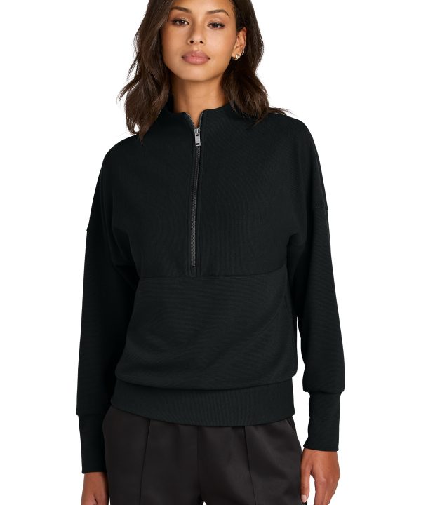 Mercer+Mettle ®  Women's Linear Texture 1/4-Zip MM3041