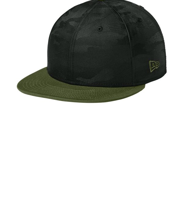 New Era  ®  Camo Flat Bill Snapback Cap NE407