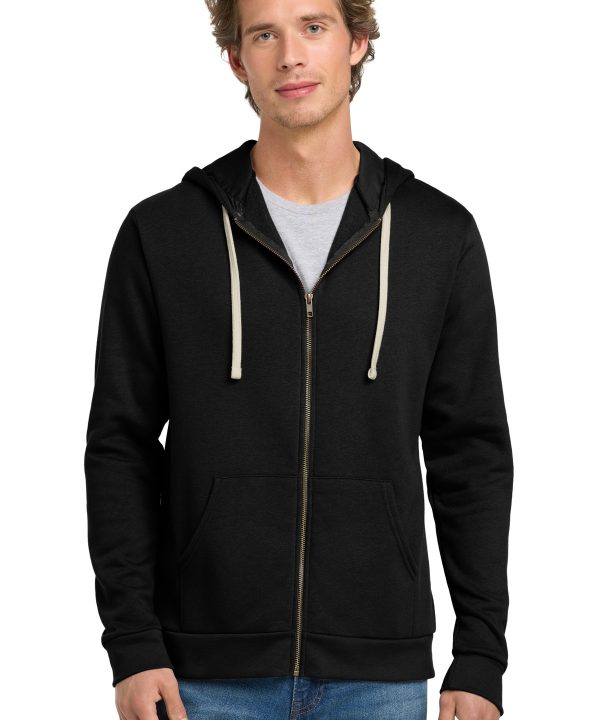 Next Level Apparel ®  Adult Santa Barbara Zip Hoodie. NL9602