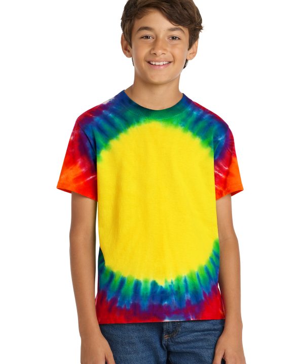 Port & Co   Youth Window Tie-Dye Tee. PC149Y