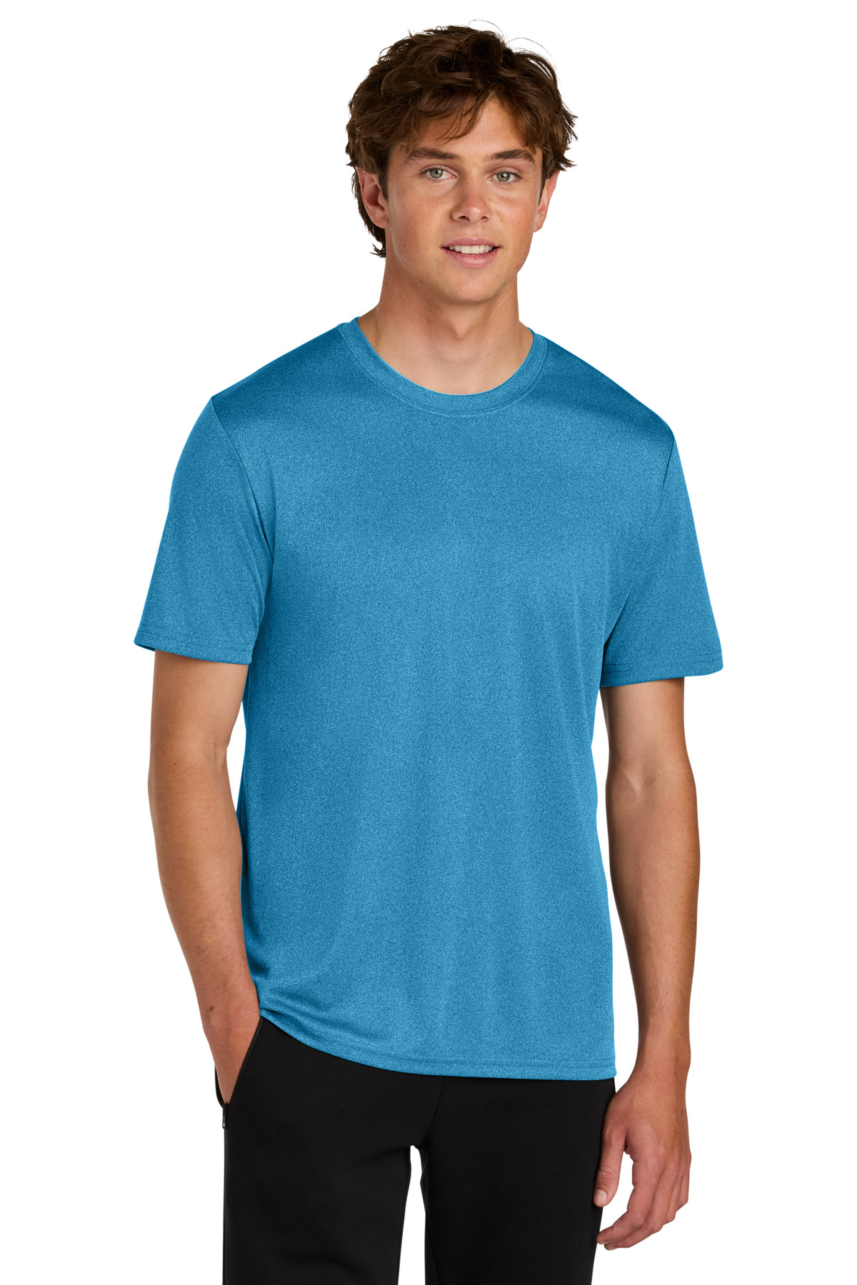 PC390_turquoiseheather_model_front