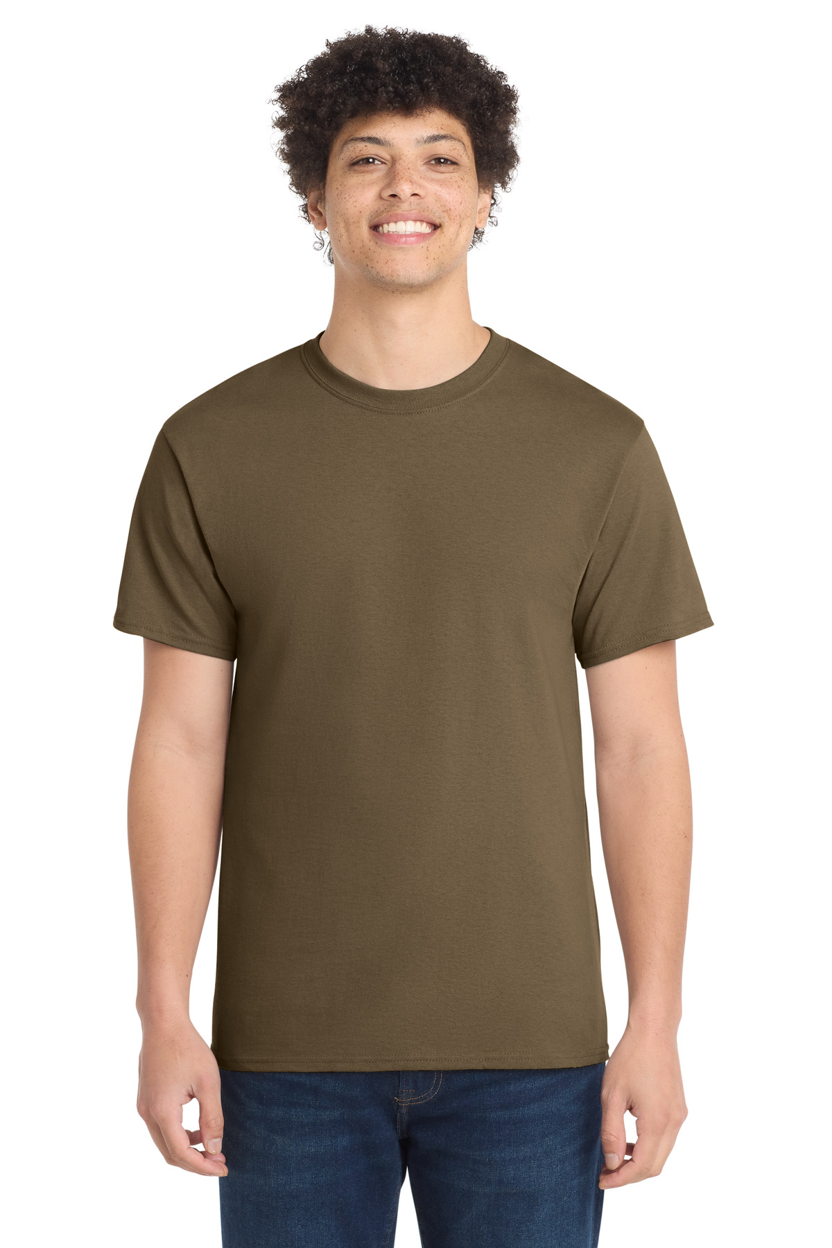 PC54_woodlandbrown_model_front