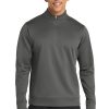 Port & Co   Performance Fleece 1/4-Zip Pullover Sweatshirt. PC590Q