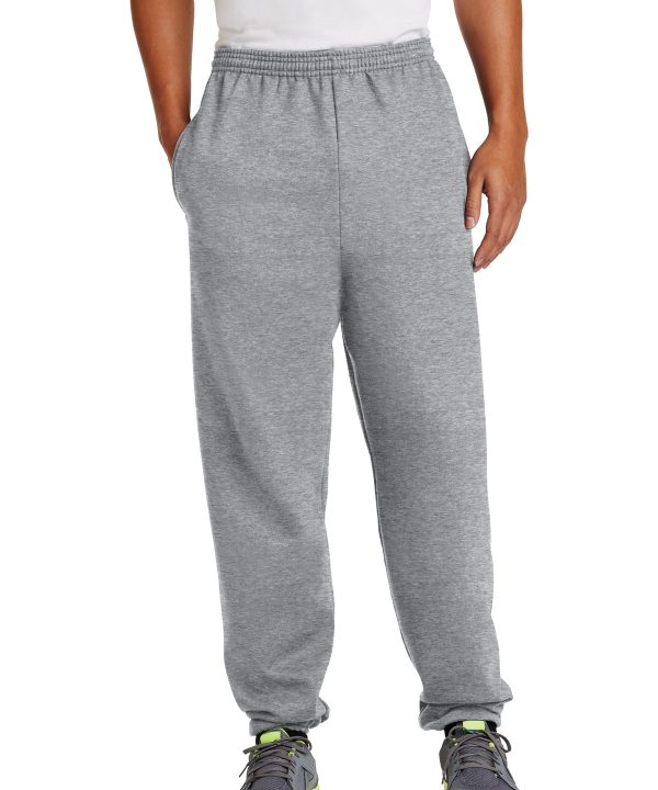 Port & Co   Essential Fleece Sweatpant with Pockets.  PC90P