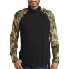 Russell Outdoors   Realtree ®  Colorblock Performance 1/4-Zip RU152