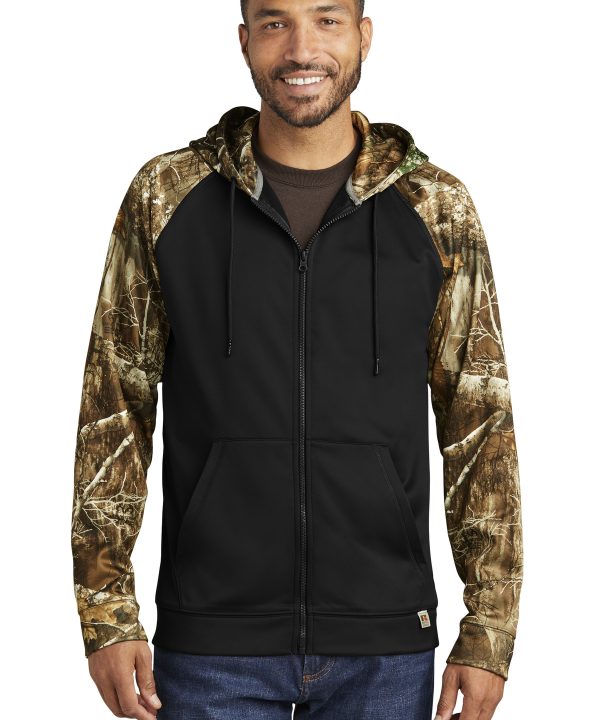 Russell Outdoors   Realtree ®  Performance Colorblock Full-Zip Hoodie RU452