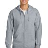 Gildan Softstyle ®  Midweight Fleece Full-Zip Hooded Sweatshirt SF600